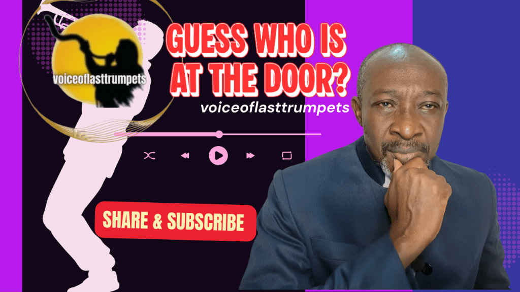 GUESS WHO IS AT THE&nbsp;DOOR?