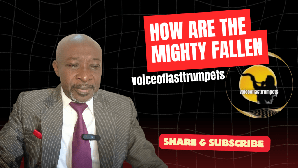 HOW ARE THE MIGHTY&nbsp;FALLEN?